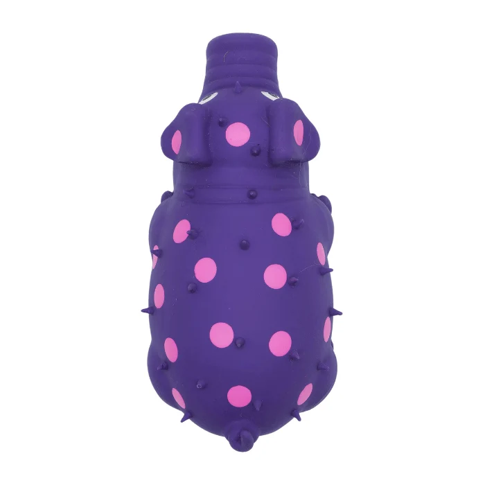 Jouet Latex squeaker Chien Cochon Mauve Pois Roses Saldi Straordinari Offerte Speciali Disponibili Adesso