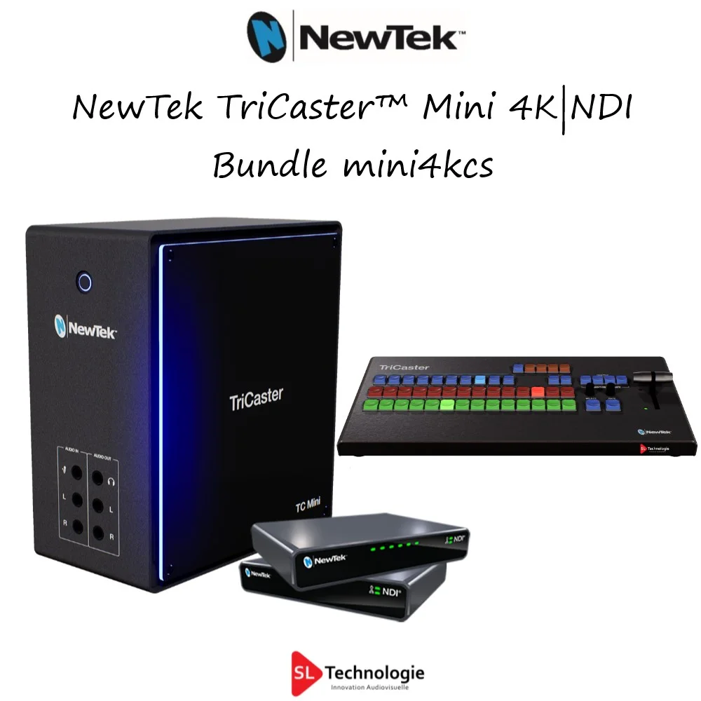 TriCaster Mini 4K|NDI NewTek CS Bundle – Archive - Saldi Straordinari – Offerte Speciali Disponibili shopping Adesso