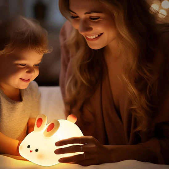 Veilleuse lapin - Boutique Maman & Bébé – Produits Essentiels au Quotidien - {'count': 1, 'name': 'Idée'}