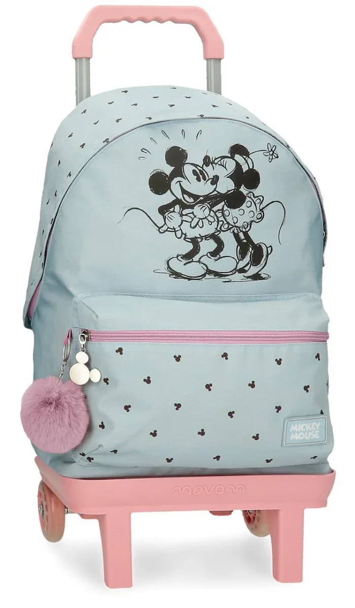 MOCHILA ADAP 44CM CARRO MICKEY MINNIE KISSES Produits Outdoor Pensés Aventures Quotidien