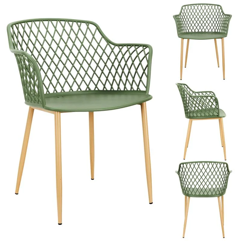 Lot fauteuils d’extérieur jardin vert Marketplace Édition Art Table Française Promotion