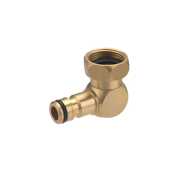 Raccord beige Arrosage Laiton pour Dévidoir - Accessoires Outdoor pour Plus de Liberté de Mouvement