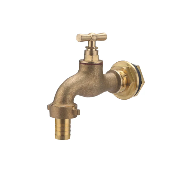 Kit robinet de jardin traditionnel + raccord de traversée de cuve - Accessoires Outdoor pour Plus de Liberté de Mouvement - Robinet quart