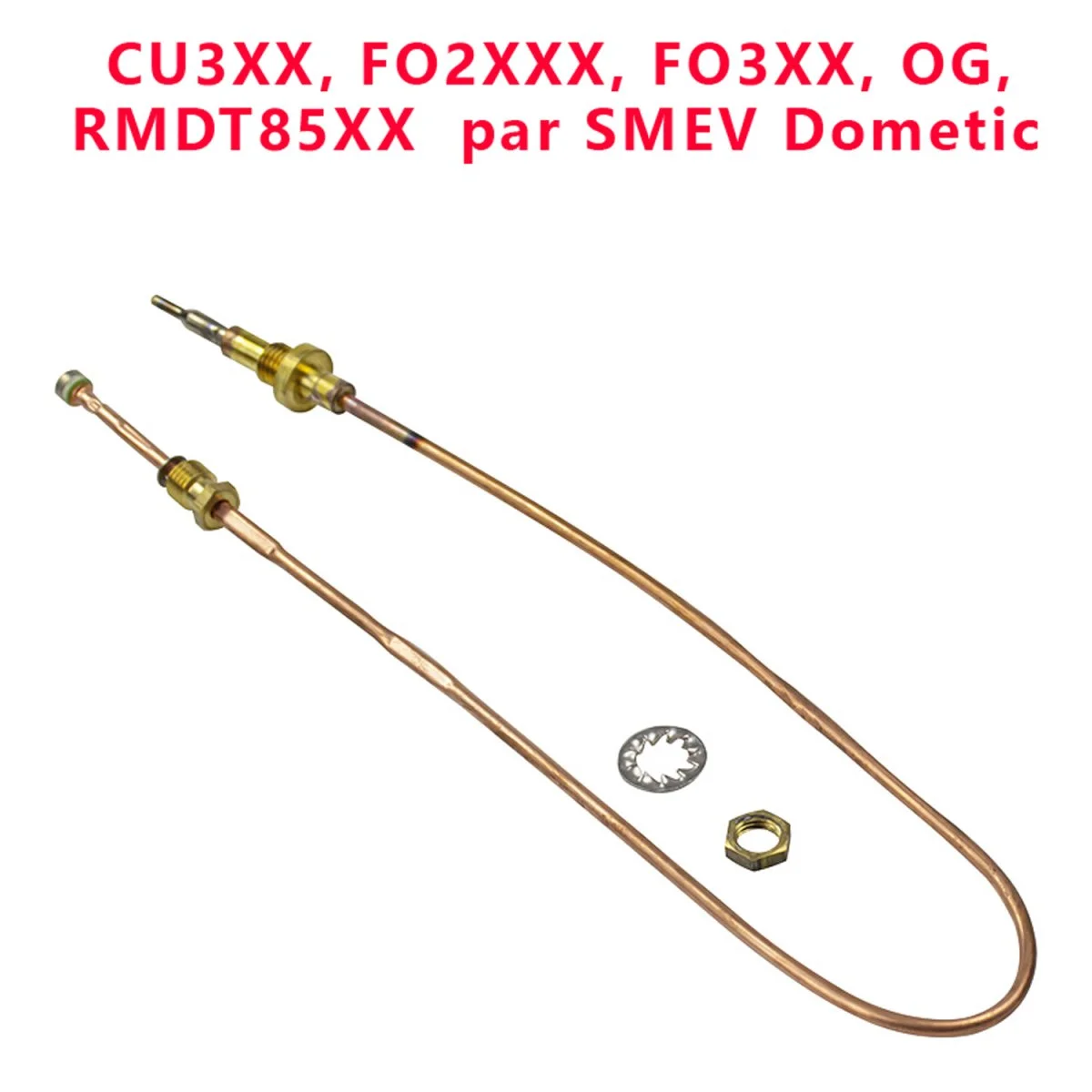 Thermocouple Bruleur du Four pour CU3XX, FO2XXX, FO3XX, OG, RMDT85XX … par SMEV Dometic - Accessoires Outdoor pour Plus de Liberté de Mouvement - {'count': 1, 'name': 'AS0062063'}