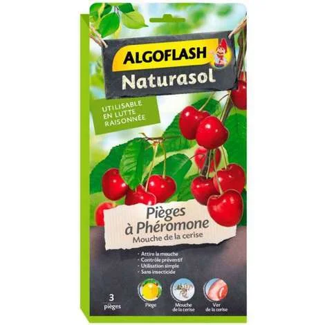 Piégés à Phéromone Mouche de la cerise 3 pieges- Algoflash Naturasol - Éclairage de qualité avec frais de port offerts - {'count': 2, 'name': 'Planète'}