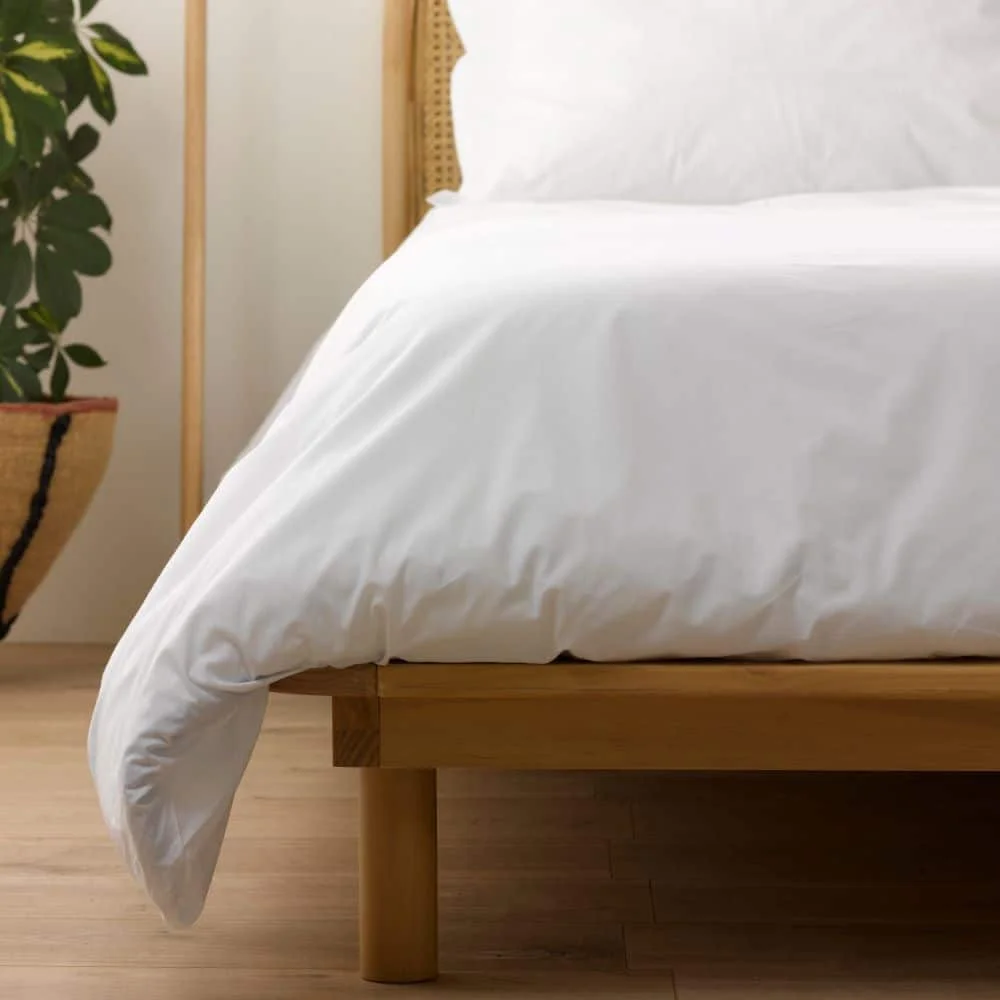 Housse de couette percale de coton - Vins Rouges Harmonieux pour Chaque Occasion Housse de couette coton lin Valentine - Pêche de Vigne - 260 x 240 cm |  Camif