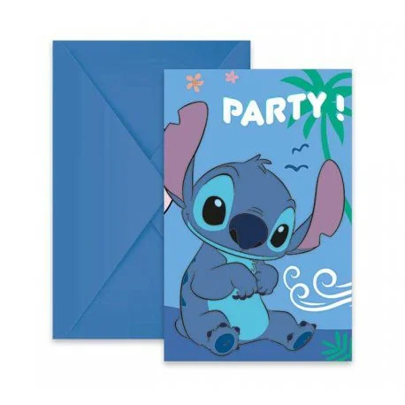 Lot cartes invitation Stitch Vins Rouges Harmonieux Occasion