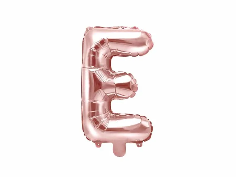 Ballon lettre Rose gold ​Boulangerie Pâtisserie Pain Levain Viennoiseries