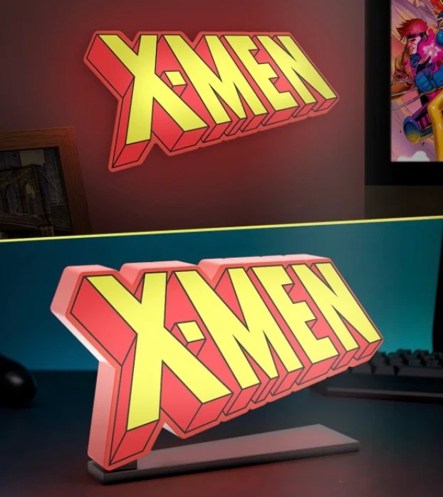 MARVEL – Lampe Logo X-Men - Éclairage de qualité avec DIRECT frais de port offerts