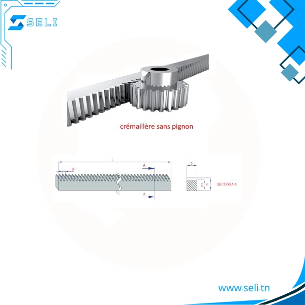 RAIL CREMAILLERE MODULO 2.5 25X25MM L=2M - Saldi Straordinari – Offerte Speciali Disponibili Aluminium Adesso