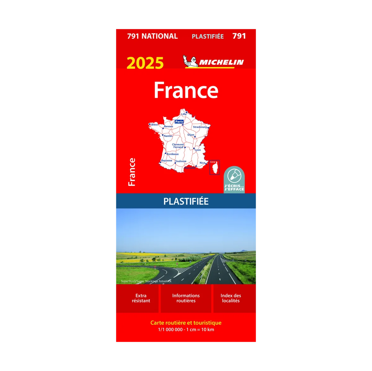 Carte nationale 791 France plastifiée – Michelin - Édition Limitée – L’Art de la Table Française en Promotion ! - {'count': 2, 'name': 'Acrylic'}