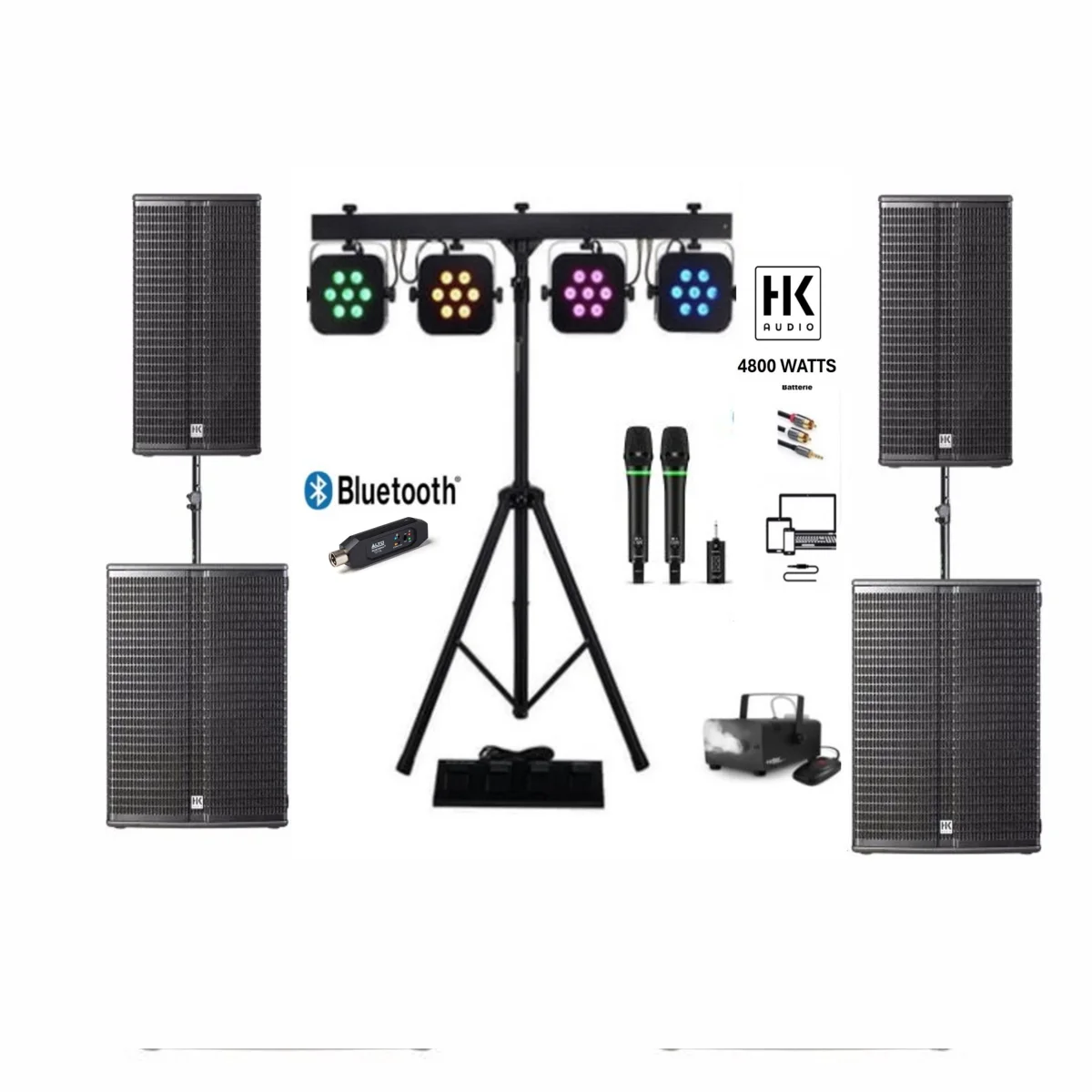 Pack HK linear 4800 - Éclairage de qualité avec frais de port offerts 25cm*20cm Lumiere Photo, Lot de 2Panneau d'Éclairage Vidéo LED Kit  2800-6500 K avec USB/Support de téléphone, 185cm Kit D'éclairage de  Photographie à Intensité Variable pour Portrait/TikTok (2 Pack) :  Amazon.fr: High-Tech