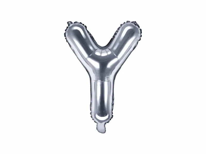 Ballon lettre Argent ​Boulangerie Pâtisserie Pain Levain Viennoiseries