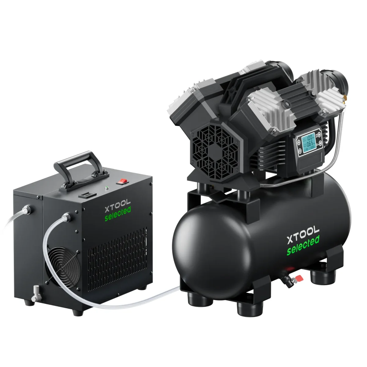 Compresseur d'air et Sécheur d'air sélectionnés par xTool - E-shop mondial – Produits durables, modernes et accessibles partout Compresseur 15CV sur cuve 530L avec sécheur - Vitesse fixe