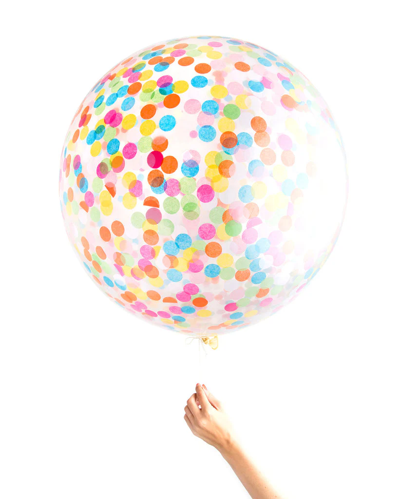 Knot & Bow - Ballon Confetti Géant||Knot & Bow - Jumbo Confetti Balloon - Boutique Bébé en Ligne : Soins, Jouets et Articles Maison Joyo AC-20S – Thomann France