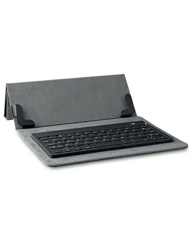 Clavier Bluetooth pliable personnalisé - Vins Rouges Harmonieux pour Chaque Occasion - Étiquette autocollante