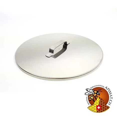 Couvercle pour bac à cire en acier inox - Bourgeat Offre limitée dans le temps ⏳ Ne tardez pas à commander !
