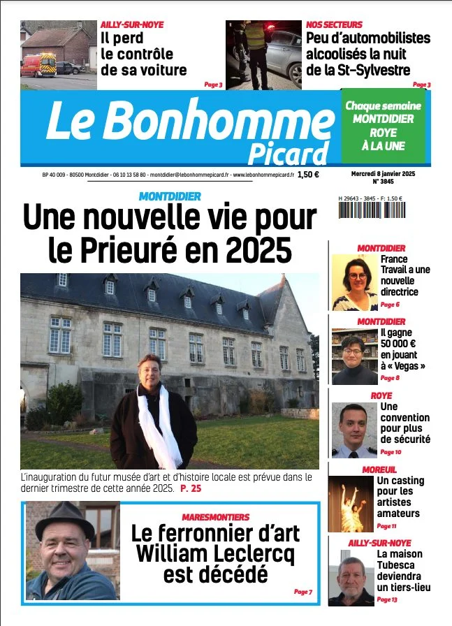 Bonhomme Picard Montdidier Roye janvier ​Drones Professionnels Grand Public Boutique Française