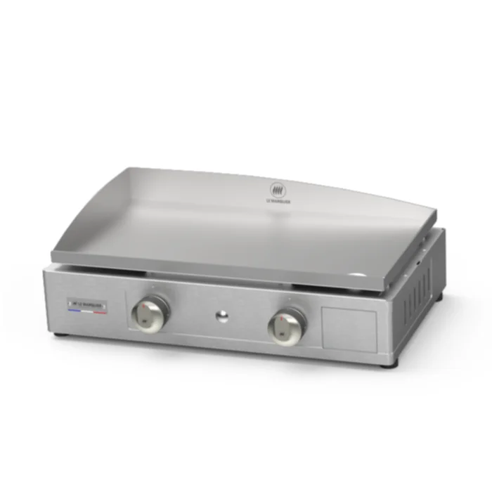 La plancha inox gaz 58x34 260 Le Marquier - Équipements Outdoor pour Activités en Pleine Nature