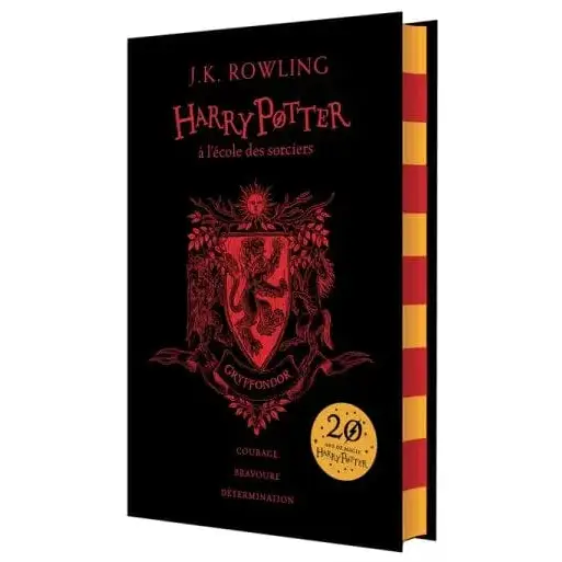 Harry Potter à l'école des Sorciers - Edition 20 ans Gryffondor - E-shop mondial – Produits durables, modernes et accessibles partout Les 4 Maisons: Boutique Harry Potter et plus encore.