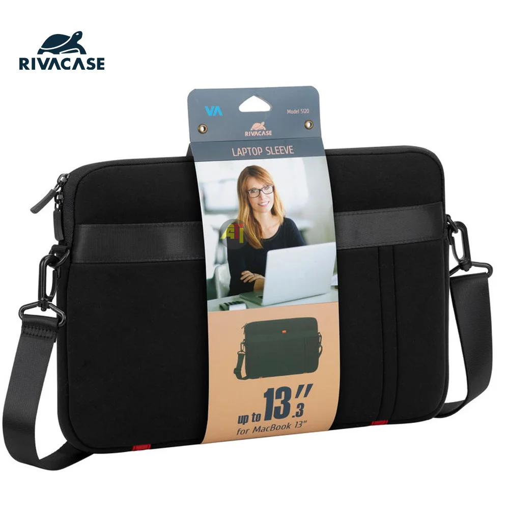Sacoche noire pour ordinateurs portables 13.3″ Marque Rivacase Haut Réf. 5120 - Saldi Straordinari – Offerte Speciali Disponibili Adesso