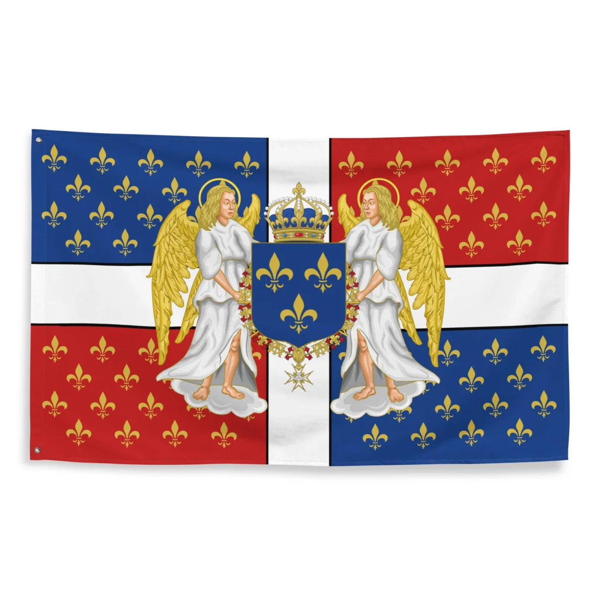 Drapeau Affiche - France Royaliste - Saldi Straordinari – Offerte Speciali Disponibili Adesso