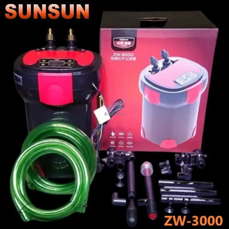 SunSun ZW-3000 filtre pièces détachées / pièces de rechange / filtre rechange - ​Drones Professionnels & Grand Public | Boutique Française​ SunSun CPA-30000 Filtre Pression Pièce détachée Kit de raccordement