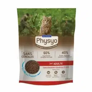 PHYSYO croquettes chat chat extérieur E-shop mondial Produits durables modernes accessibles