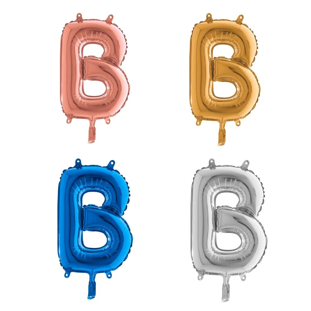 Ballons Lettres B en Aluminium – 17 cm - Organisation de la maison avec des solutions de rangement Rack à ballons : Commandez sur Techni-Contact - Rack