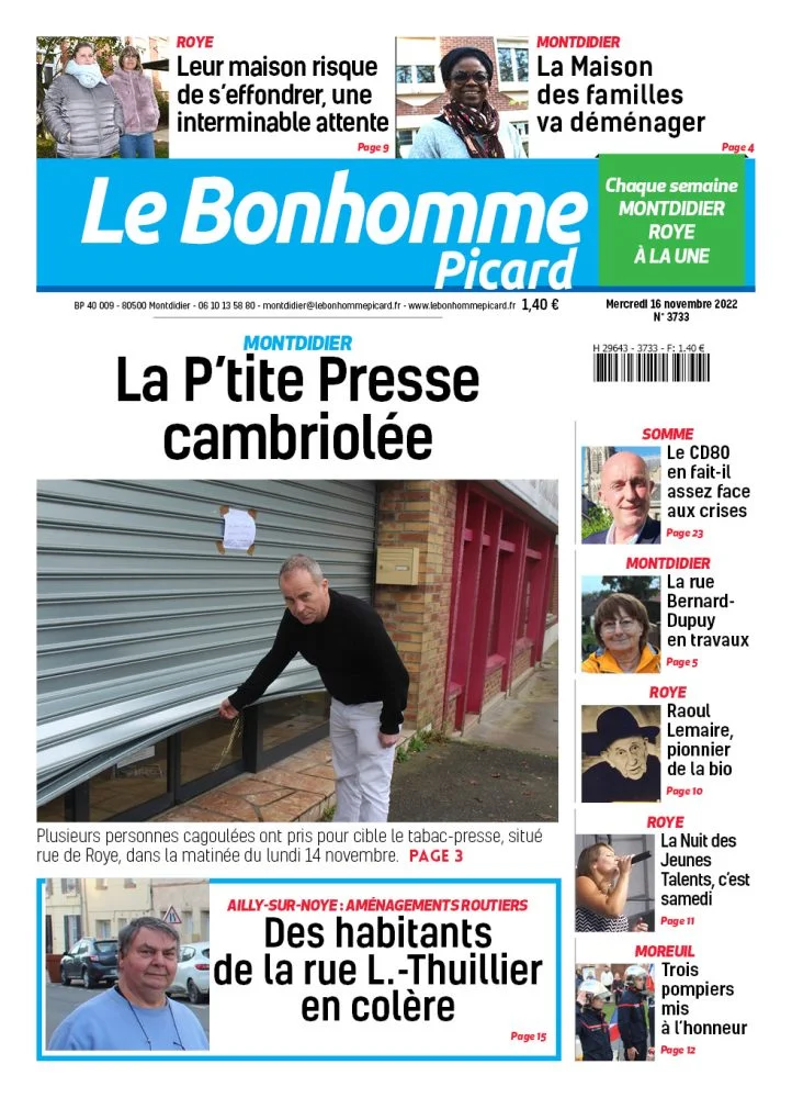 Bonhomme Picard Montdidier Roye novembre ​Drones Professionnels Grand Public Boutique Française