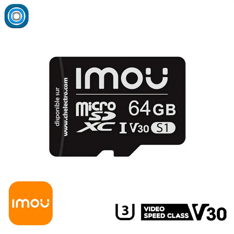 Carte micro 64Go IMOU ​Drones Professionnels Grand Public Boutique Française