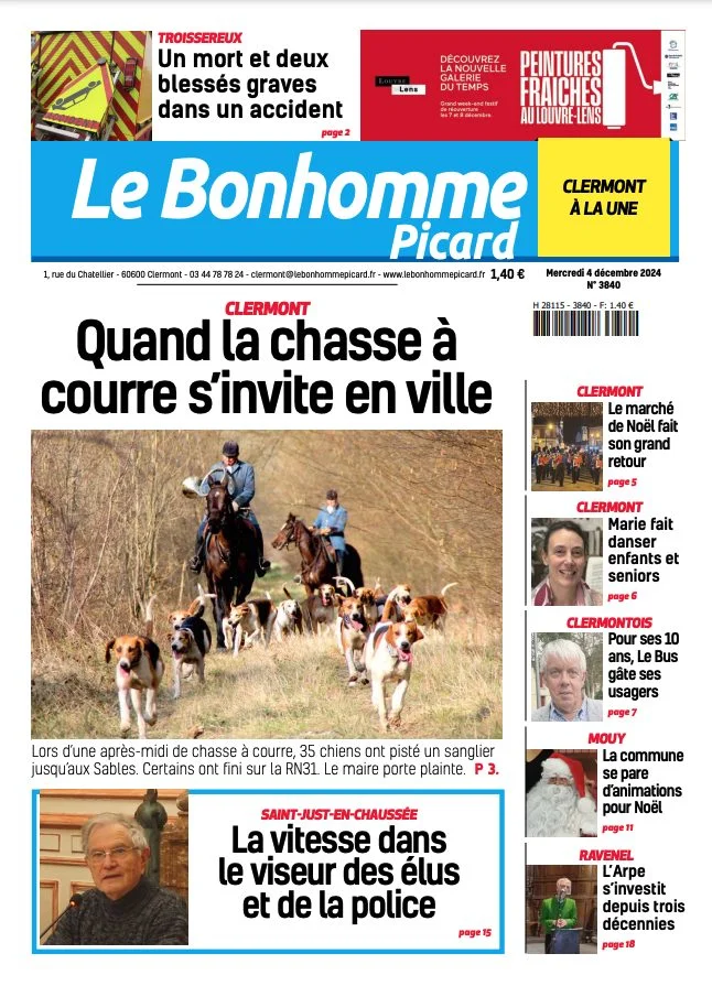 Le Bonhomme Picard de Clermont du 4 décembre 2024 - ​Drones Professionnels & Grand Public Personnalisable | Boutique Française