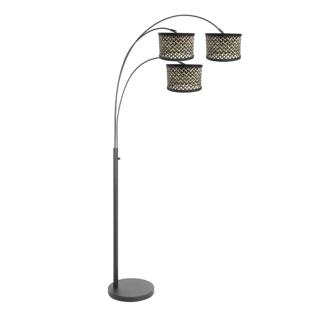 Arc Lumières Bambou Noir Yale E-shop mondial Produits durables modernes accessibles