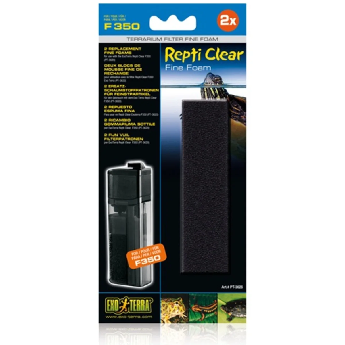Blocs de mousse de texture fine pour Repti Clear F350 – EXO TERRA - Saldi Straordinari – Offerte Speciali Disponibili Adesso Exo Terra Forest Moss Mat Medium 45cm x 60cm – Nature Aquariums
