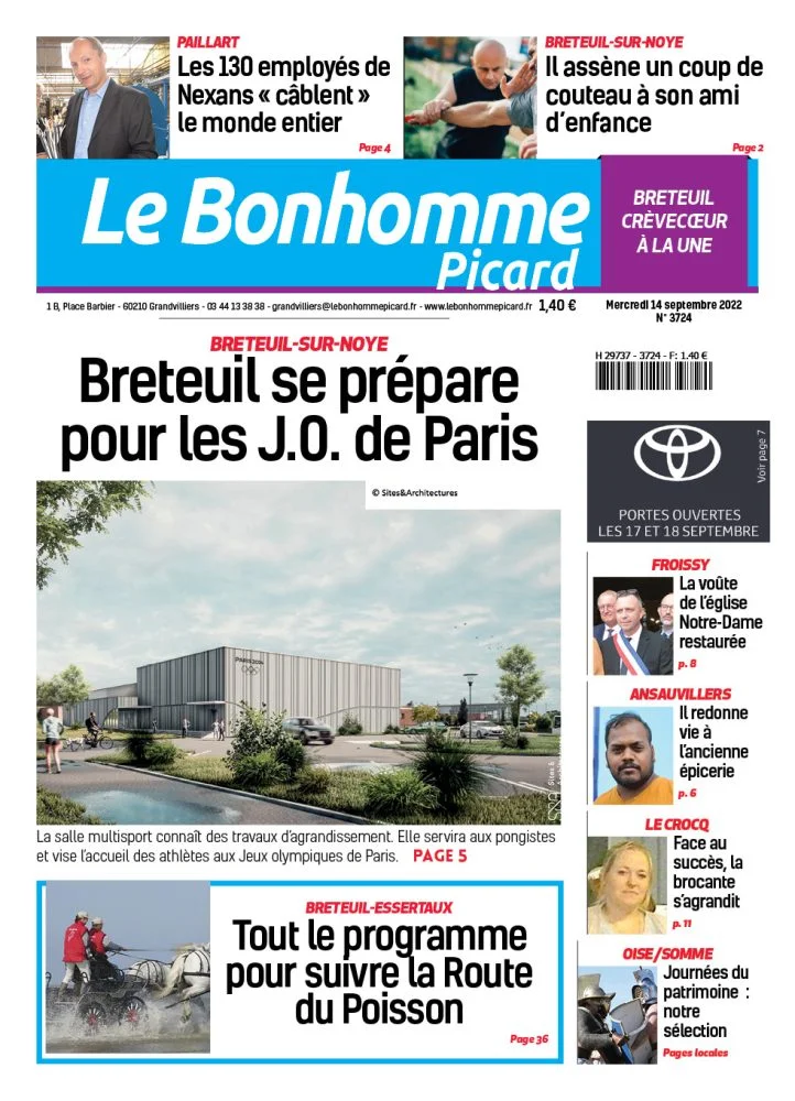 Le Bonhomme Picard de Breteuil Crèvecoeur du 14 septembre 2022 - ​Drones Professionnels & Grand Public | Boutique Française​ - cahier bonhomme mois bonhomme septembre amp boutique