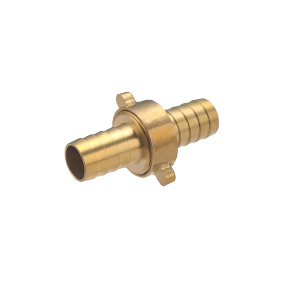 Raccord jonction laiton cannelée démontable - Accessoires Outdoor pour Plus de Liberté de Mouvement Jonction double pour flexible ø6, 8, 10 et 12 mm