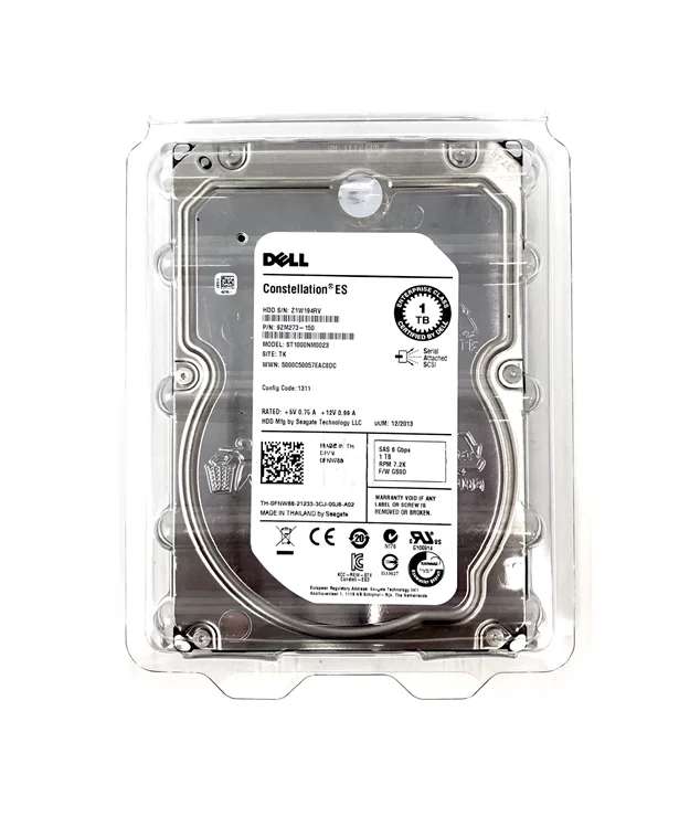 Disque dure HDD 3.5″ reconditionné DELL ST31000640SS | 1 TB 7200 tr/min - Saldi Straordinari Digital – Offerte Speciali Disponibili Adesso