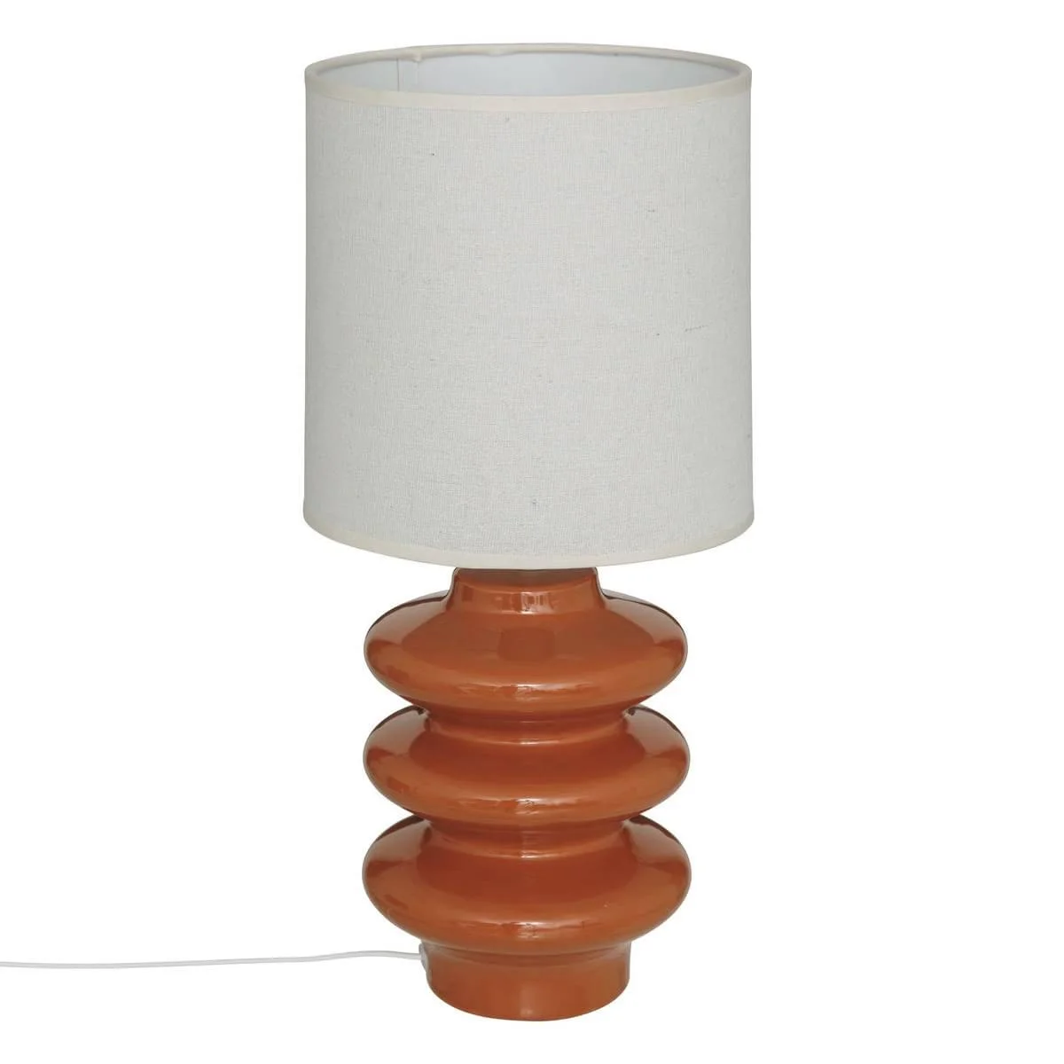 Lampe déco terracotta H45 Édition Art Table Française Promotion