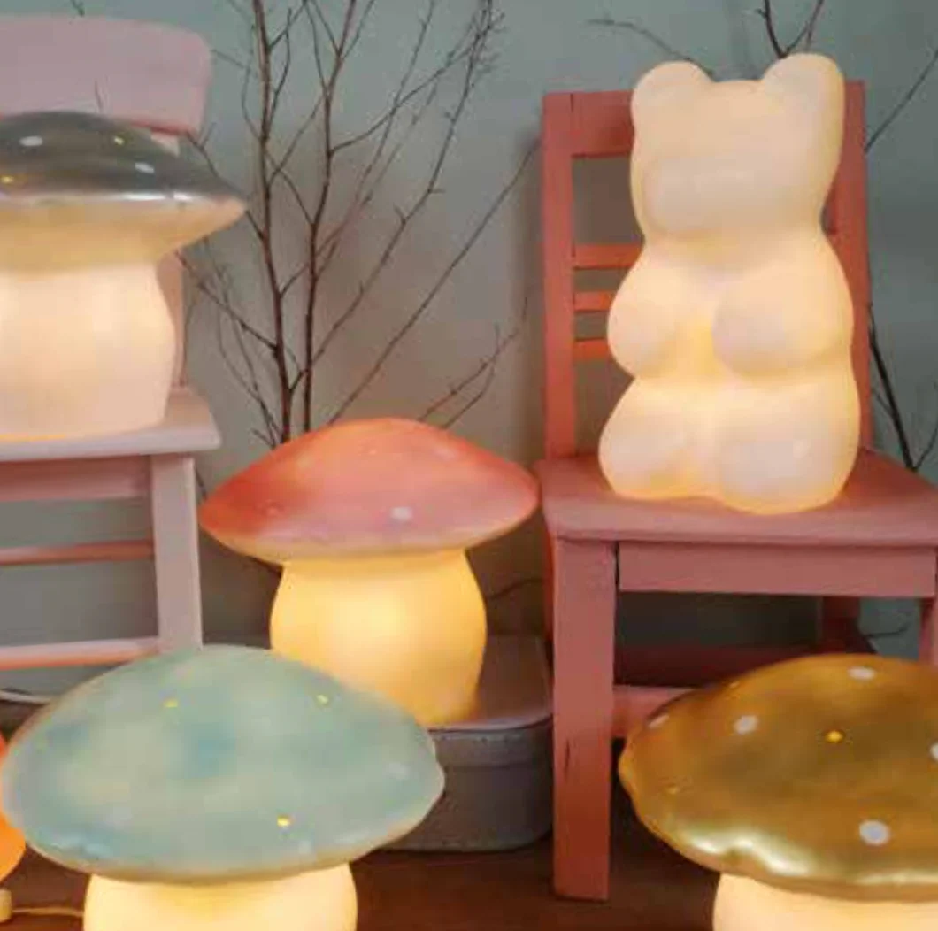 LAMPE VEILLEUSE JELLY OURS BLANC Boutique Maman Bébé Produits Essentiels Quotidien