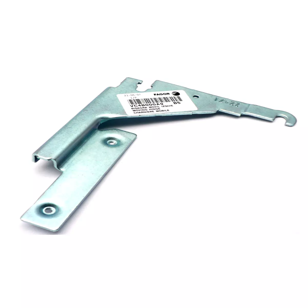 Charnière gauche pour lave-vaisselle Fagor, Edesa, Aspes, Brandt VC4B000A9 - Accessoires Électroménagers en Promotion : Tout NEFF pour Votre Maison à Moins Cher !