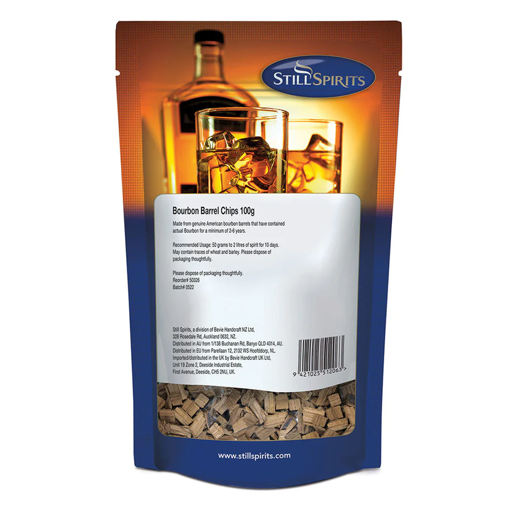 Copeaux de barils de chêne de Bourbon Américain, 100 g - Vins Rouges occasions Harmonieux pour Chaque Occasion