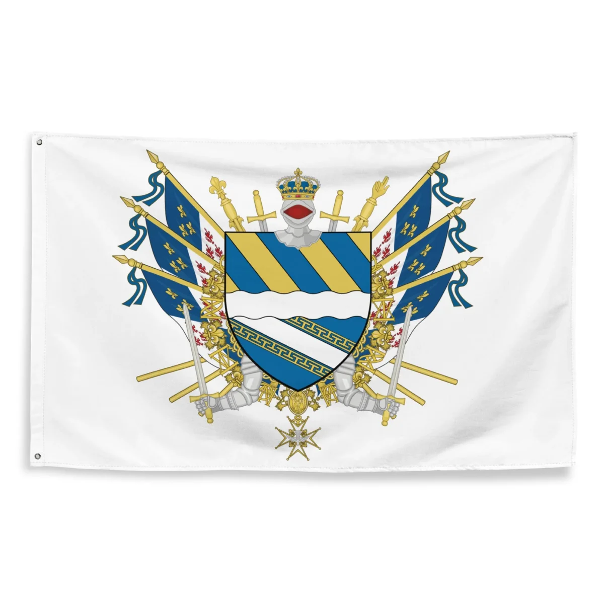 Drapeau - Blason de l'Aisne (02) - Saldi Straordinari – Offerte Speciali Disponibili Adesso - drapeau seine drapeau blason 02