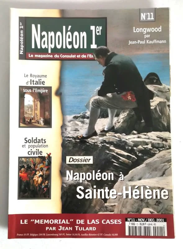 Magazine Napoléon 1er – Napoléon à Sainte-Hélène – N°11 - Éclairage de qualité avec frais de port offerts - {'count': 1, 'name': 'transport'}