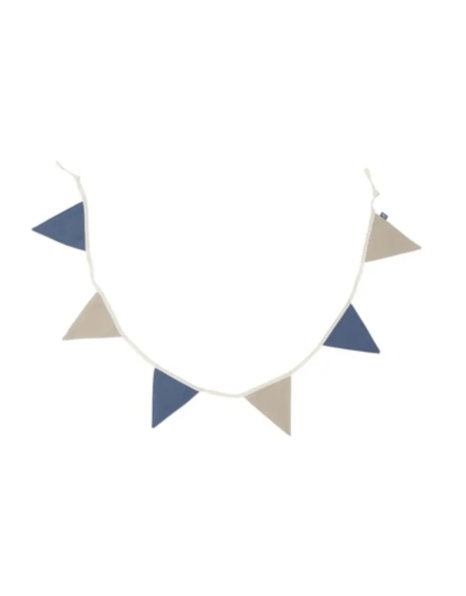 Guirlande drapeaux tissu Jollein Boutique Maman Bébé Produits Essentiels Quotidien