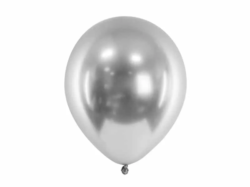 Ballon Chromé – Argent – Lot de 10 - ​Boulangerie-Pâtisserie | Pain au Levain & Viennoiseries​ - {'count': 1, 'name': 'Loaf'}