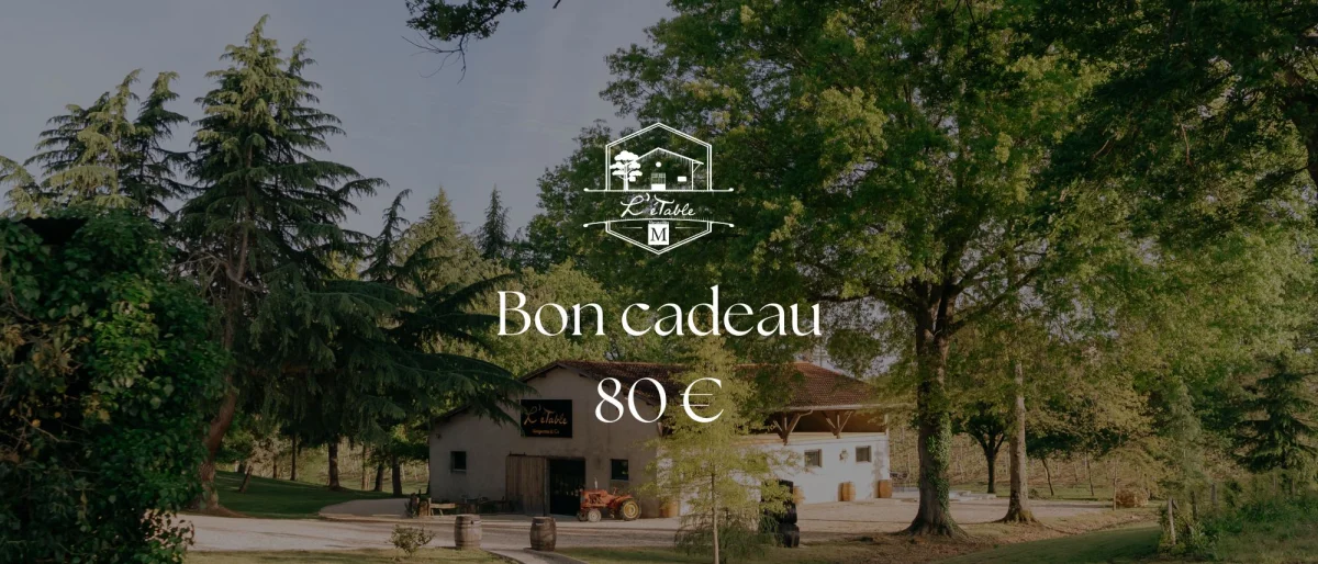Bon cadeau l’éTable 80 € - Vins Rouges Harmonieux pour Chaque Occasion - Coffret cadeau