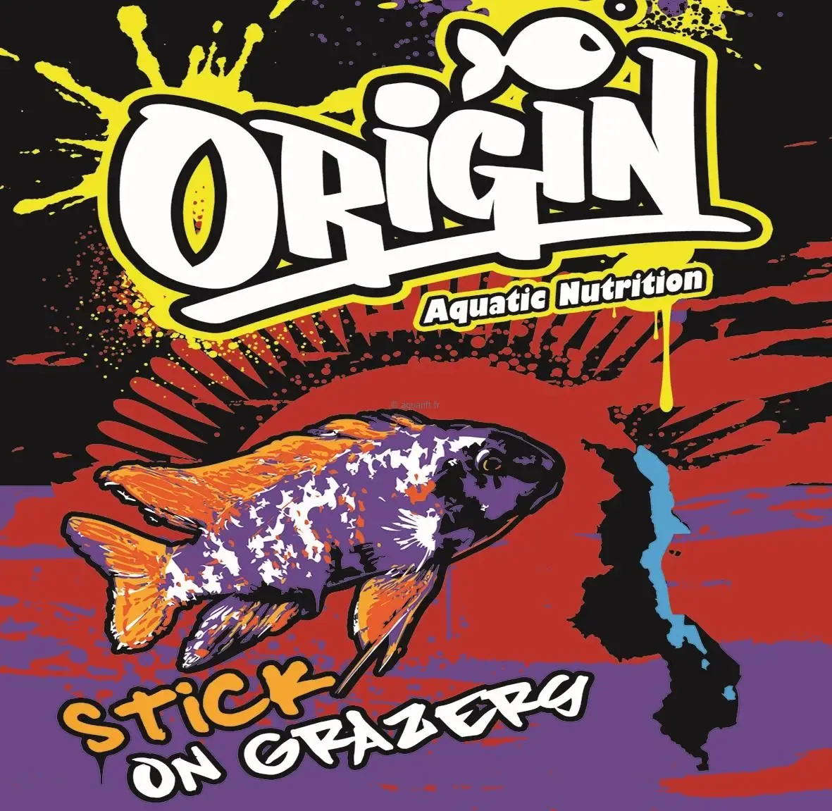 ORIGIN AQUATIC NUTRITION Stick on Grazers complément alimentaire pour poisson Brouteur aux 9 algues - ​Drones Professionnels & Grand Public | Boutique Française​ moelleux