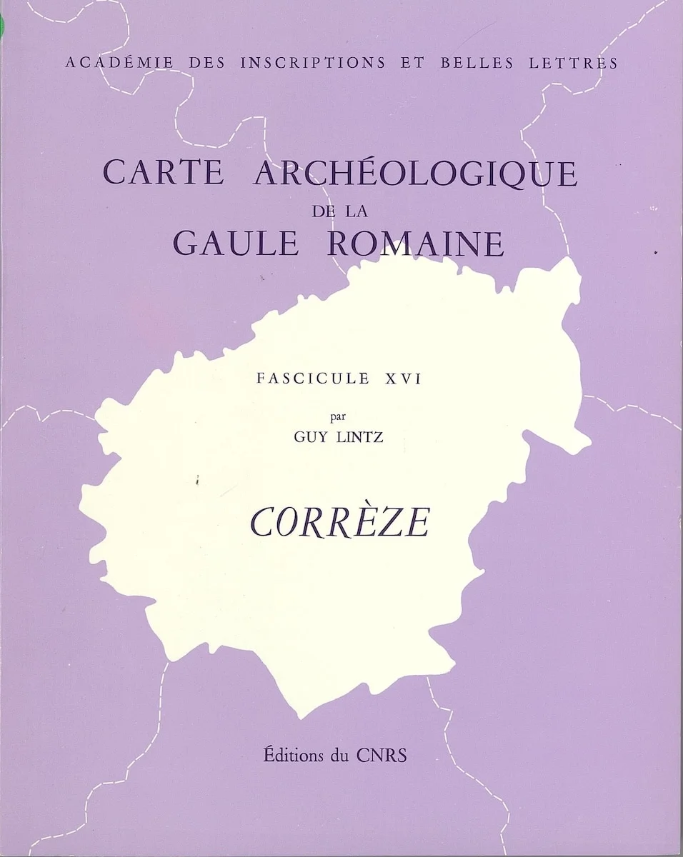 Carte archéologique de main la Gaule romaine. Corrèze - Vins Rouges Harmonieux pour Chaque Occasion