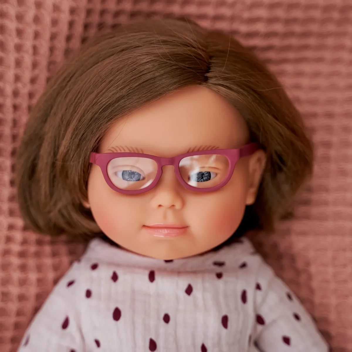 LUNETTE ROUGE POUR POUPÉES 38 CM - Boutique Maman & Bébé – Produits Essentiels Océane au Quotidien