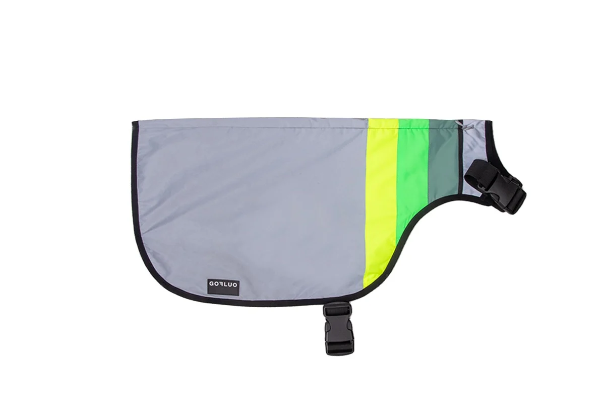 Gilet pour chien GoFluo – Moonlight - Tout pour Créer des Expériences Mémorables en Extérieur Chien Teckel poil long A last race Of Moonlight Blue